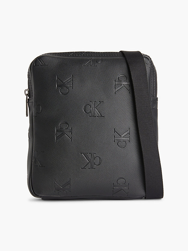 Bolsa de ombro estilo repórter com logotipo