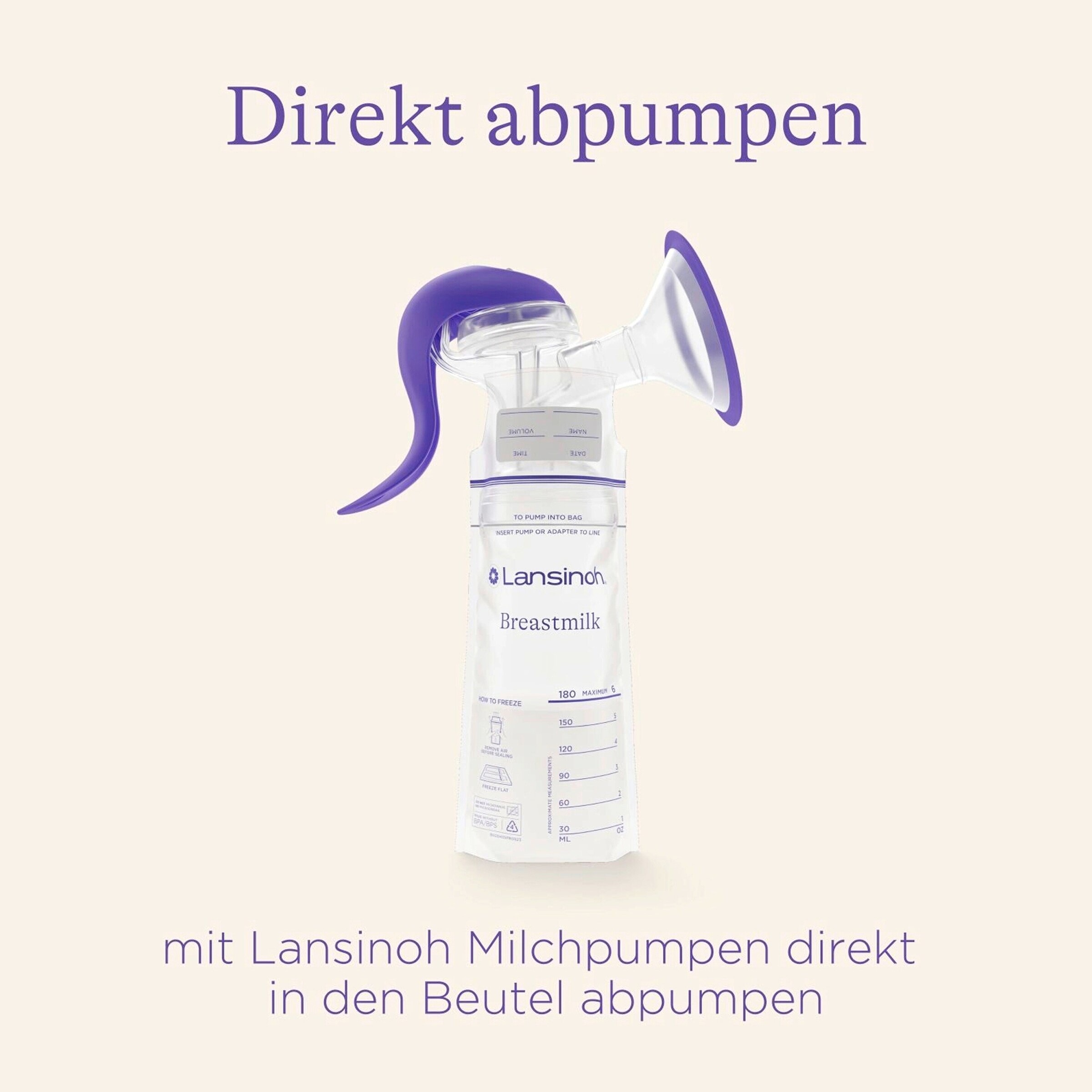 Lansinoh Handmilchpumpe Easy-Express