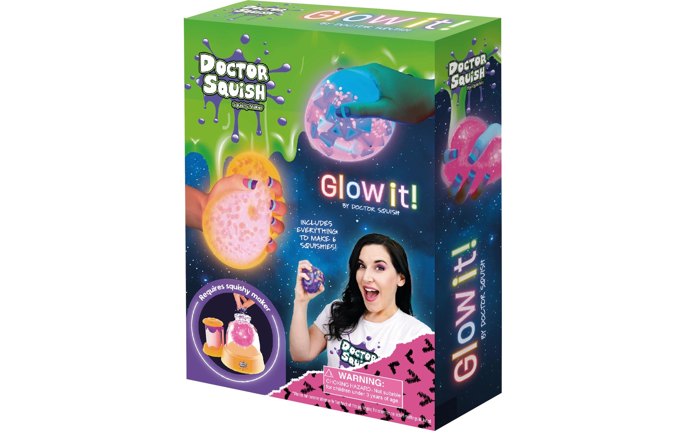 Kreativset »Paka Dr, Refill Neon Edition«