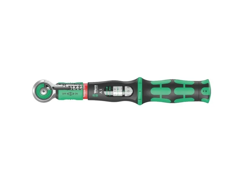 Wera 05075800001, Klik momentnøgle, Nm, Mekanisk, 1/4