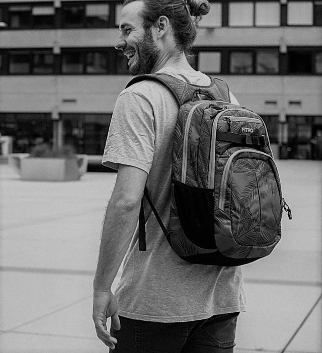 NITRO Schulrucksack »Chase« Alltagsrucksack, Rucksack für Freizeit, Schule, Arbeit und Reise