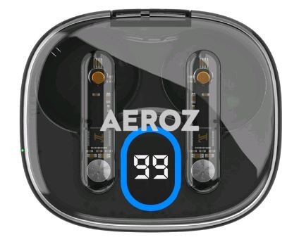 AEROZ - TWS-1020 True Wireless Earbuds - in-ear høretelefoner
