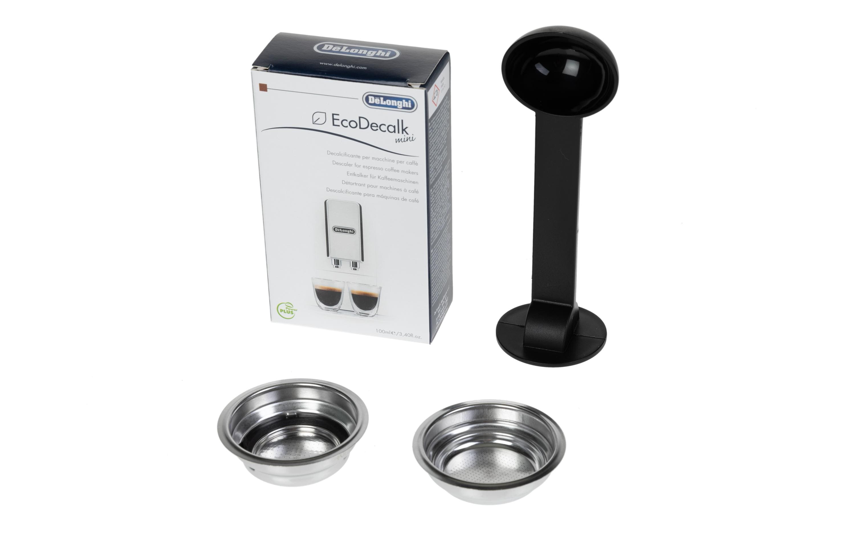 Siebträgermaschine Dedica EC 685.M Silber<br>Kompakte Kaffeemaschine im Metallic-Look mit Siebträger