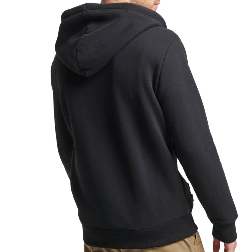Superdry Sweat Zippe Capuche Marine Homme Superdry Essential