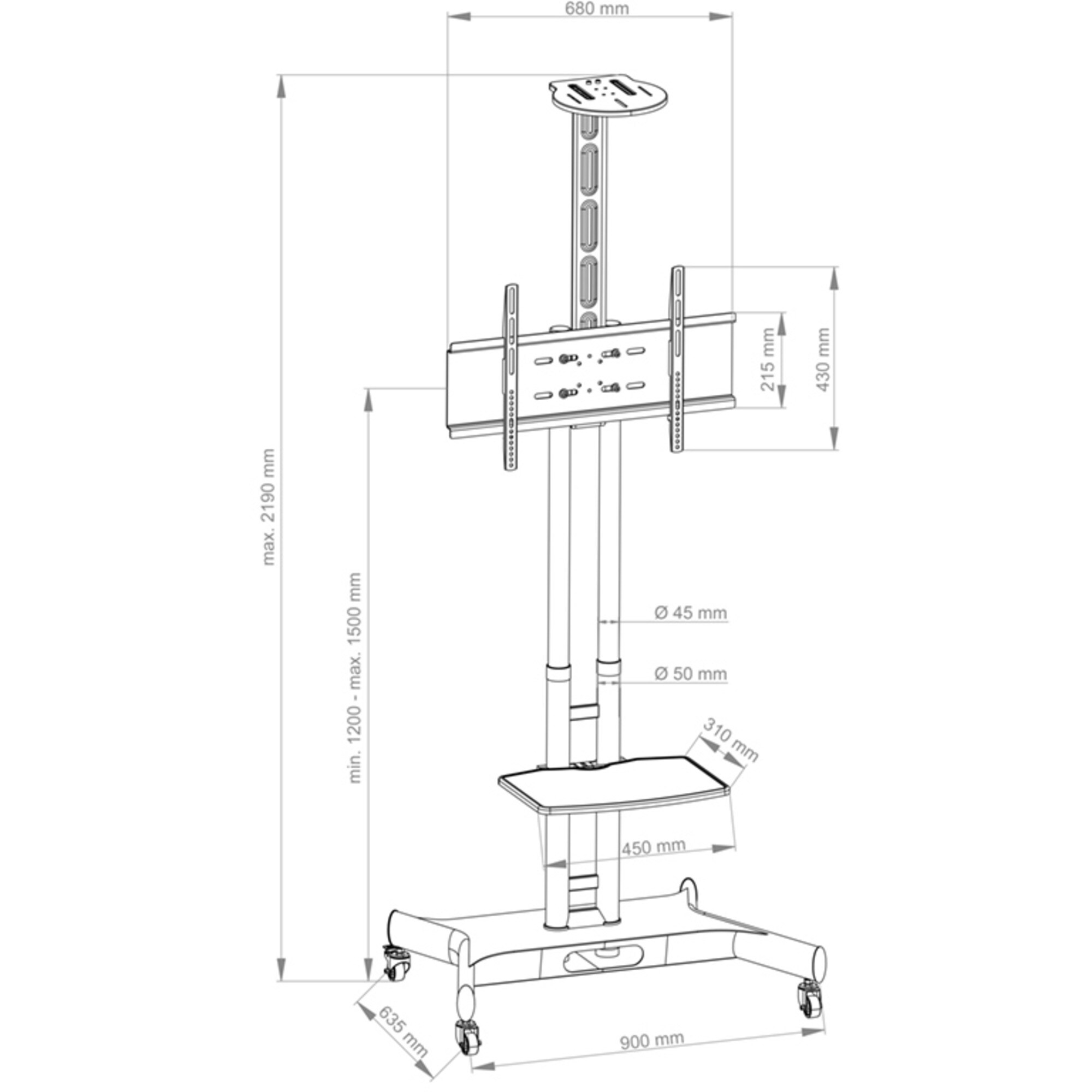 HAGOR Standsystem HP Twin Stand
