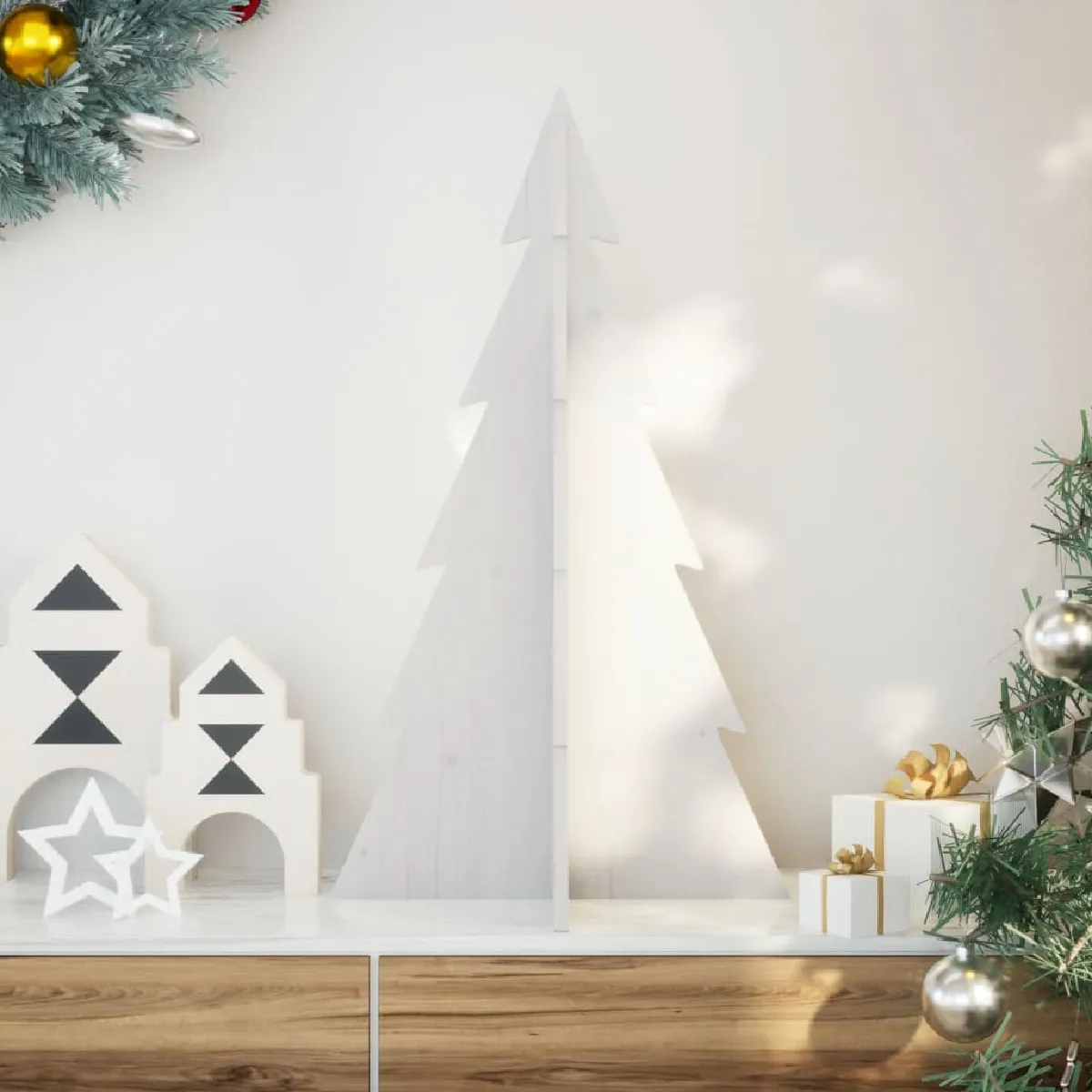 vidaXL Arbre en bois - 80 cm
