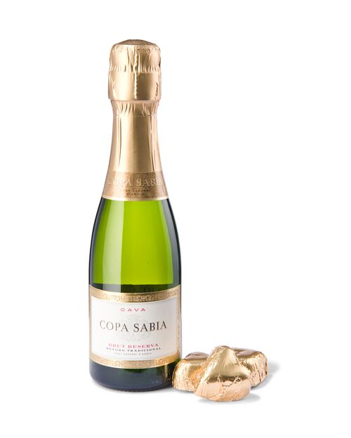 Copa Sabia cava et chocolats