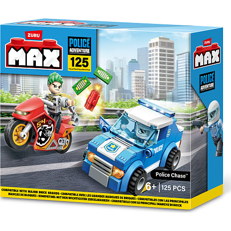 Max Bricks politistation - 121 brikker