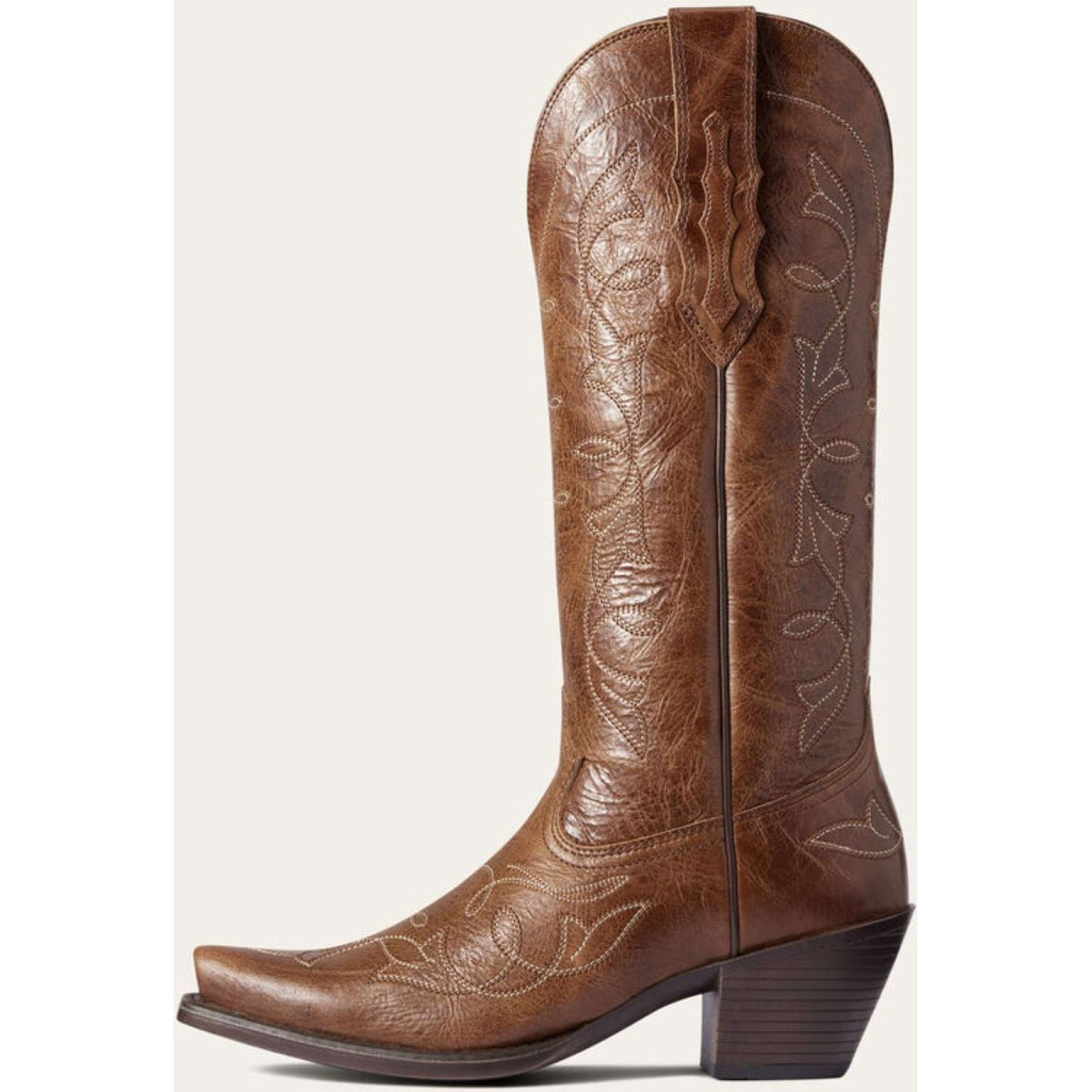 Ariat Westernlaarzen Heritage D Toe StretchFit Dames Dark Tan