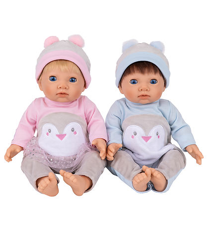 Tiny Treasures Puppen - Zwillinge - Baby Penguin Set