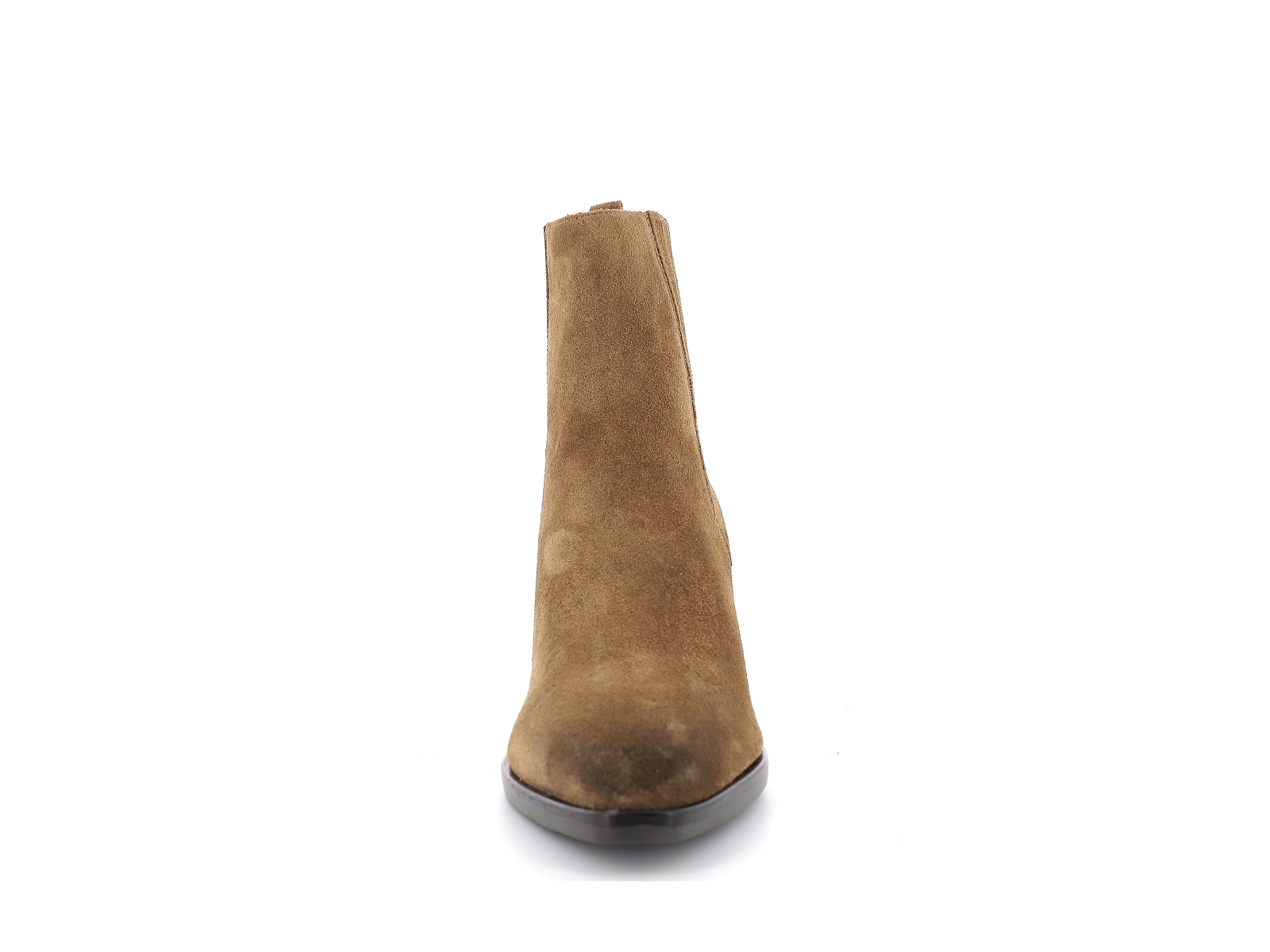 Elue par nous-A46112 Nubuck Velours Marron