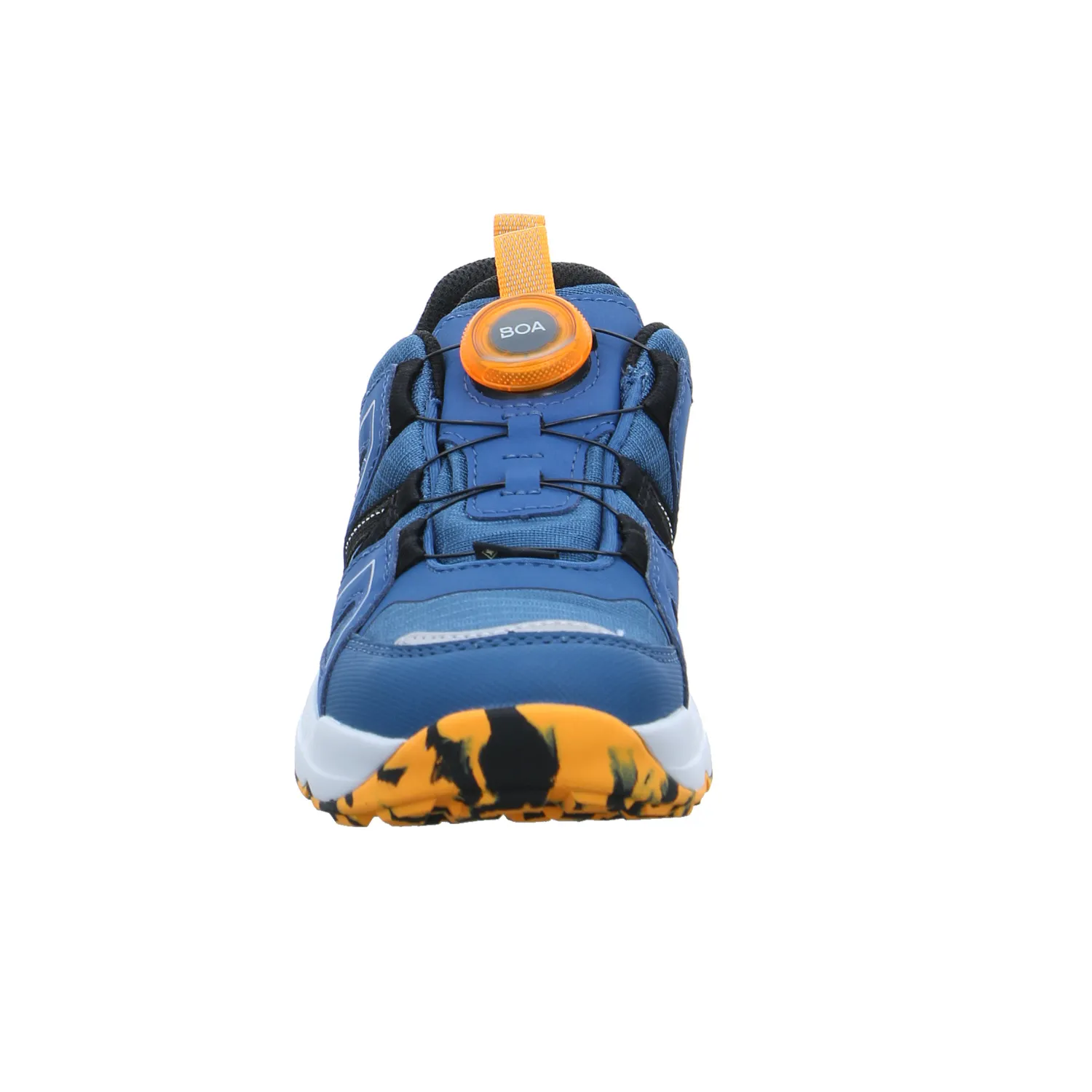 SUPERFIT Jungen-Halbschuh Binder Jeansblau Textil  Sneaker