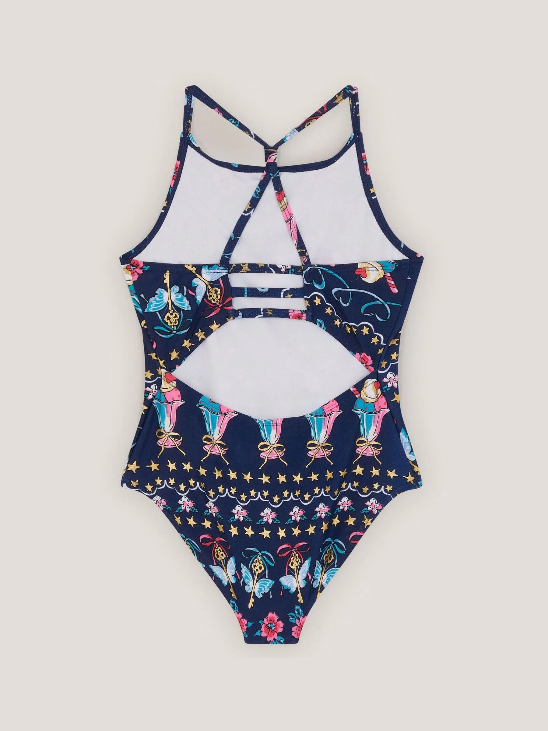 Monsoon Ice Cream Print Swimsuit