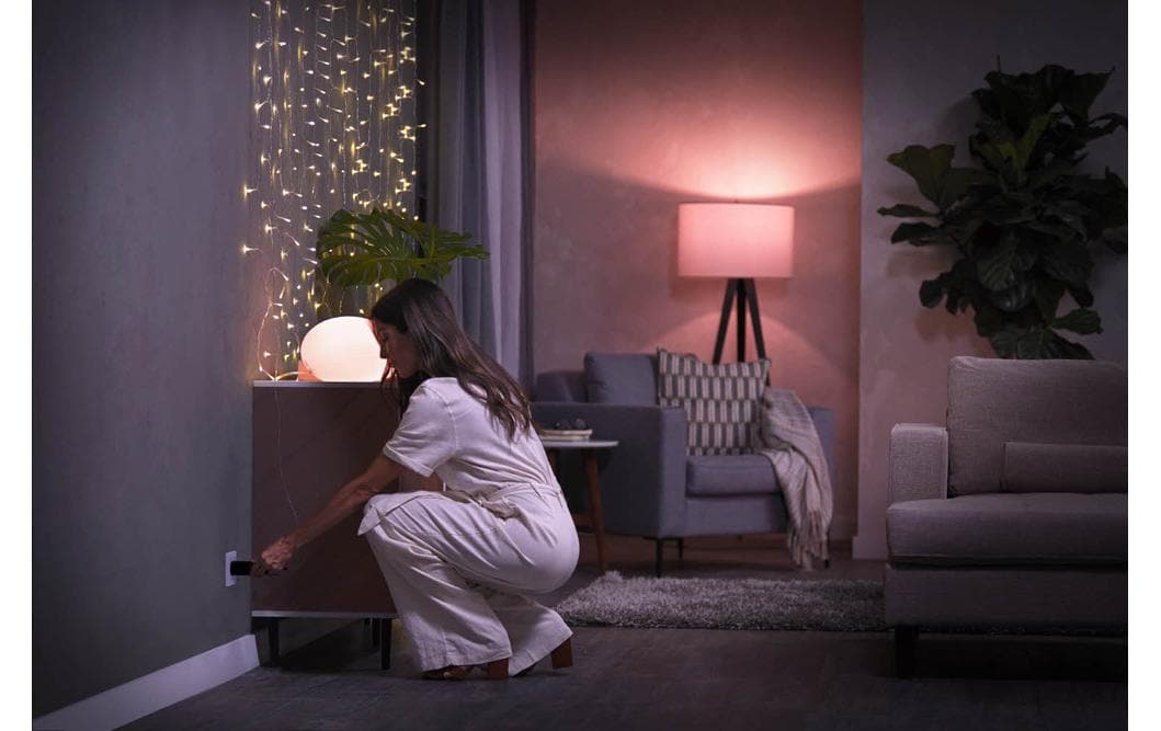 Zubehör Smart Plug Steckdose CH Weiss, BluetoothHue Steuerung für jede Lampe