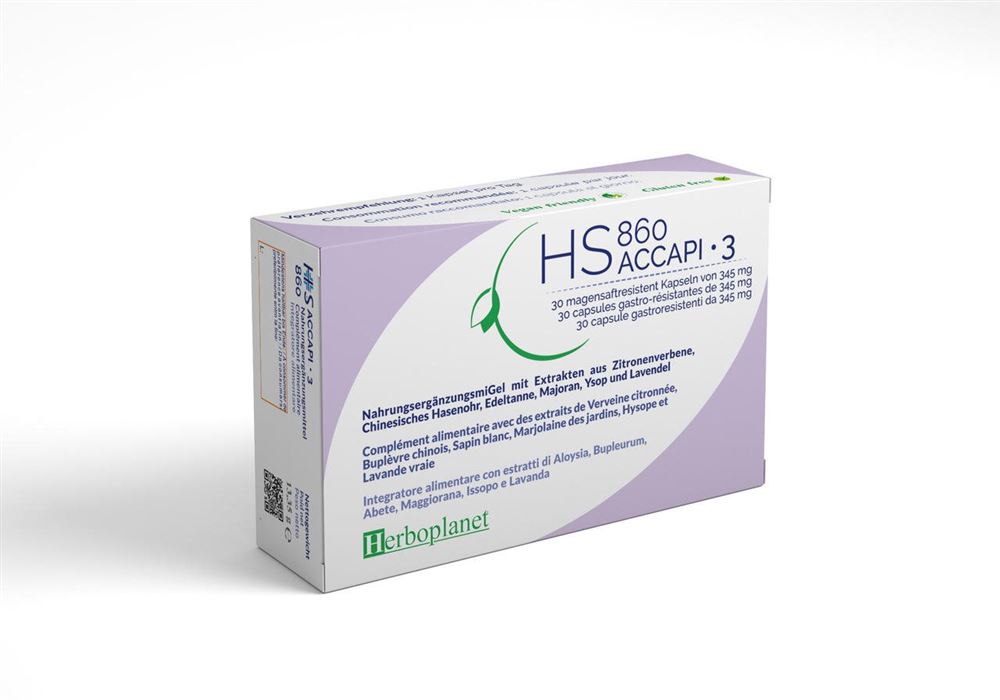 HERBOPLANET HS 860 ACCAPI 3<br>30 Stück, Blister, Kapsel