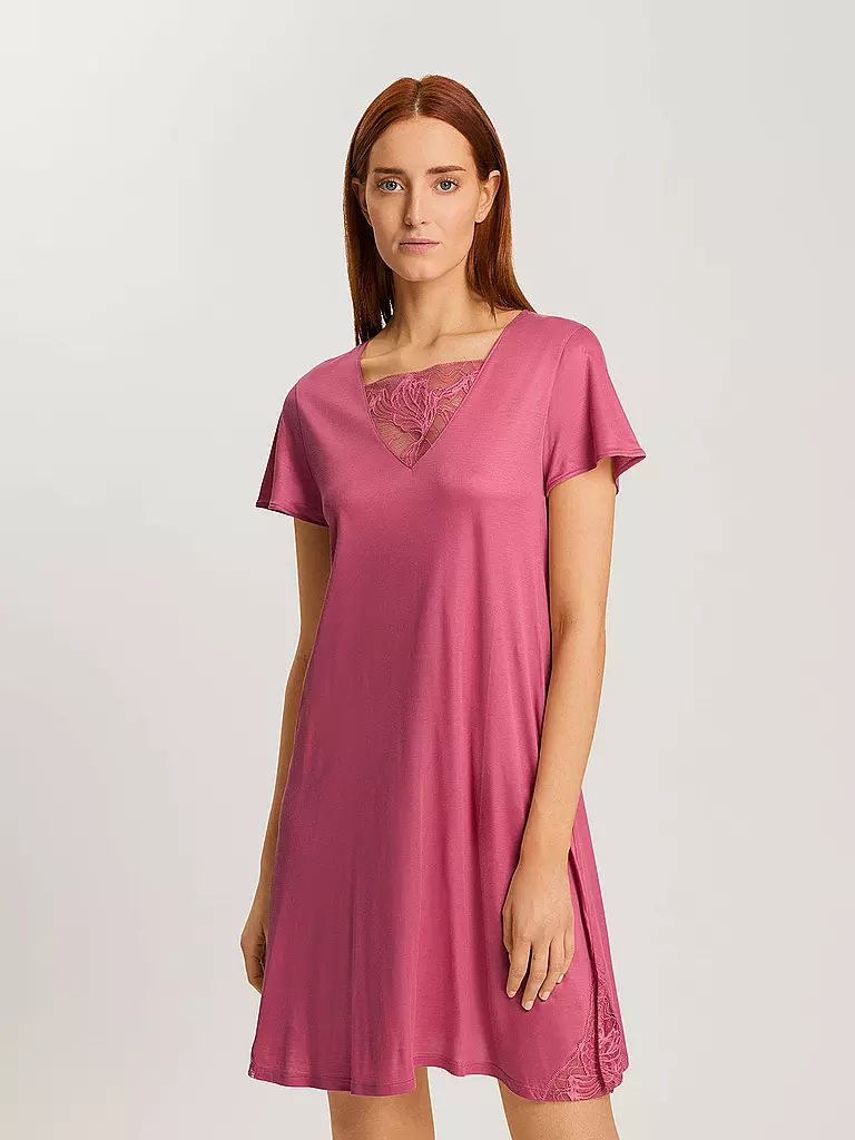 HANRO Nachthemd - Sleepshirt EVA rosa