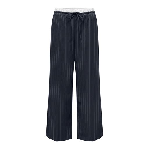 ONLY Tille Højtaljede Stripe Bukser, Salute White Pinstripe, XS/L32