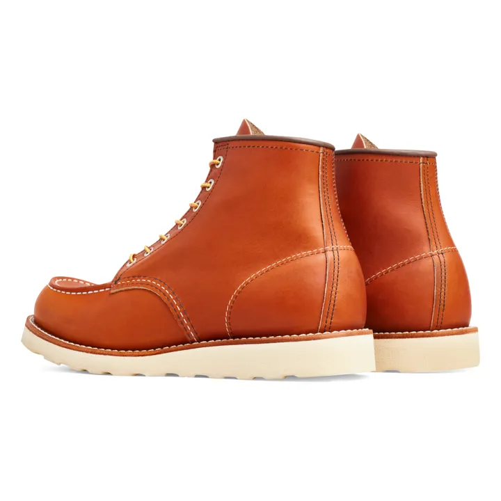 Red Wing Boots Moc Toe | Orange