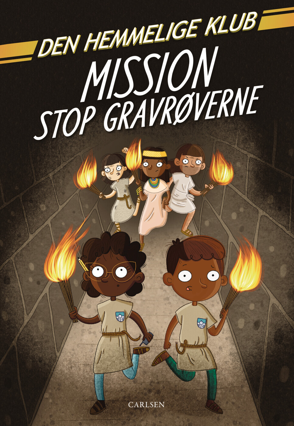 Den Hemmelige Klub: Mission Stop Gravrøverne - S J King - Bog
