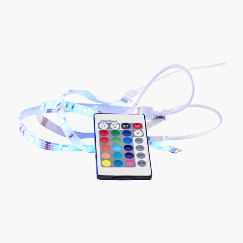LED-list, 3 stk. RGB