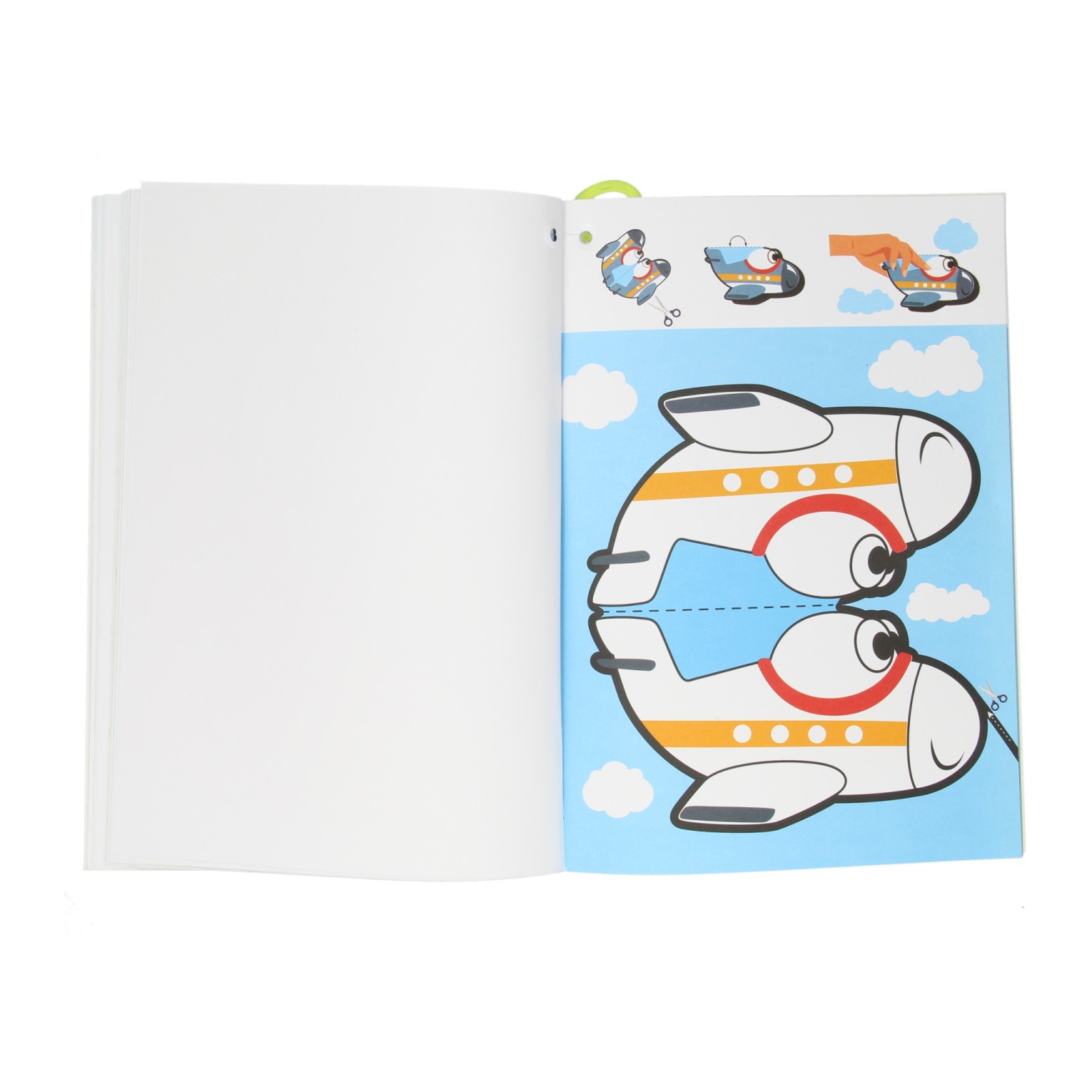 Knip- en Kleurboek met Veilig Schaartje