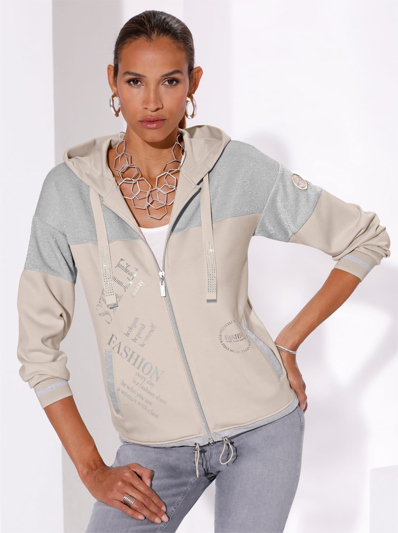 creation L Shirtjacke »Modal-Mix-Shirtjacke«, 1 Stk.