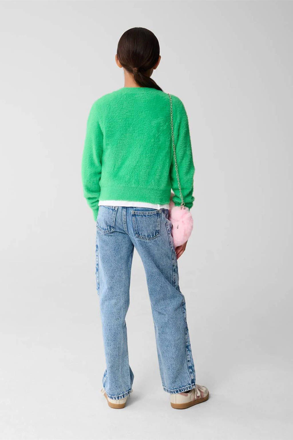 Shoeby cardigan groen gebreid