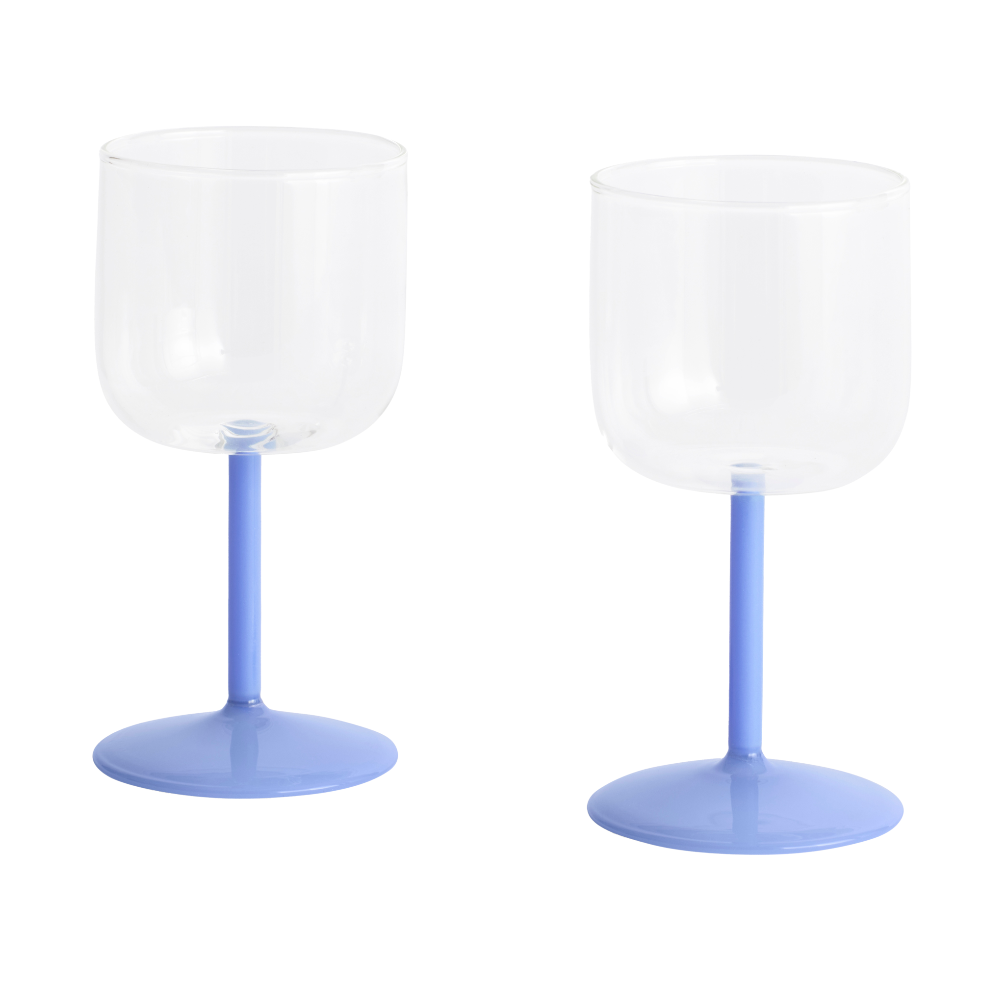 Wijnglas Tint Clear light blue - set van 2