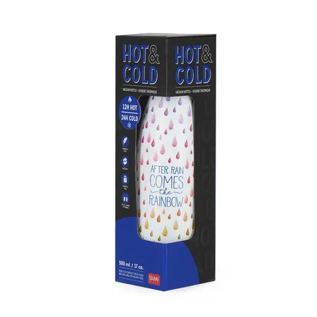 Legami Thermoflasche 500 ml - Hot&Cold After Rain