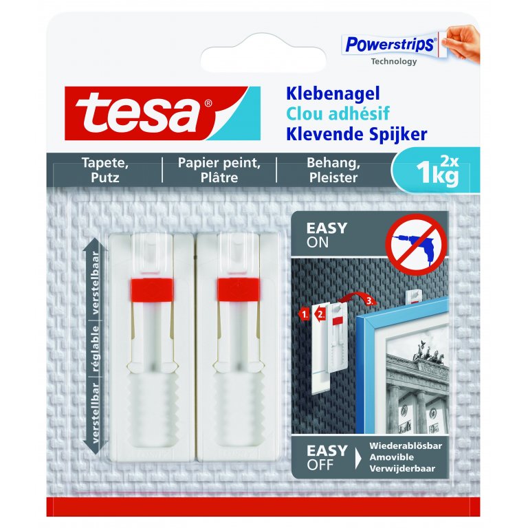 Tesa Klebenagel verstellbar