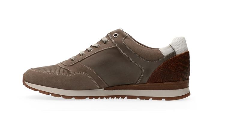Australian Footwear Navarone leather Taupe combi