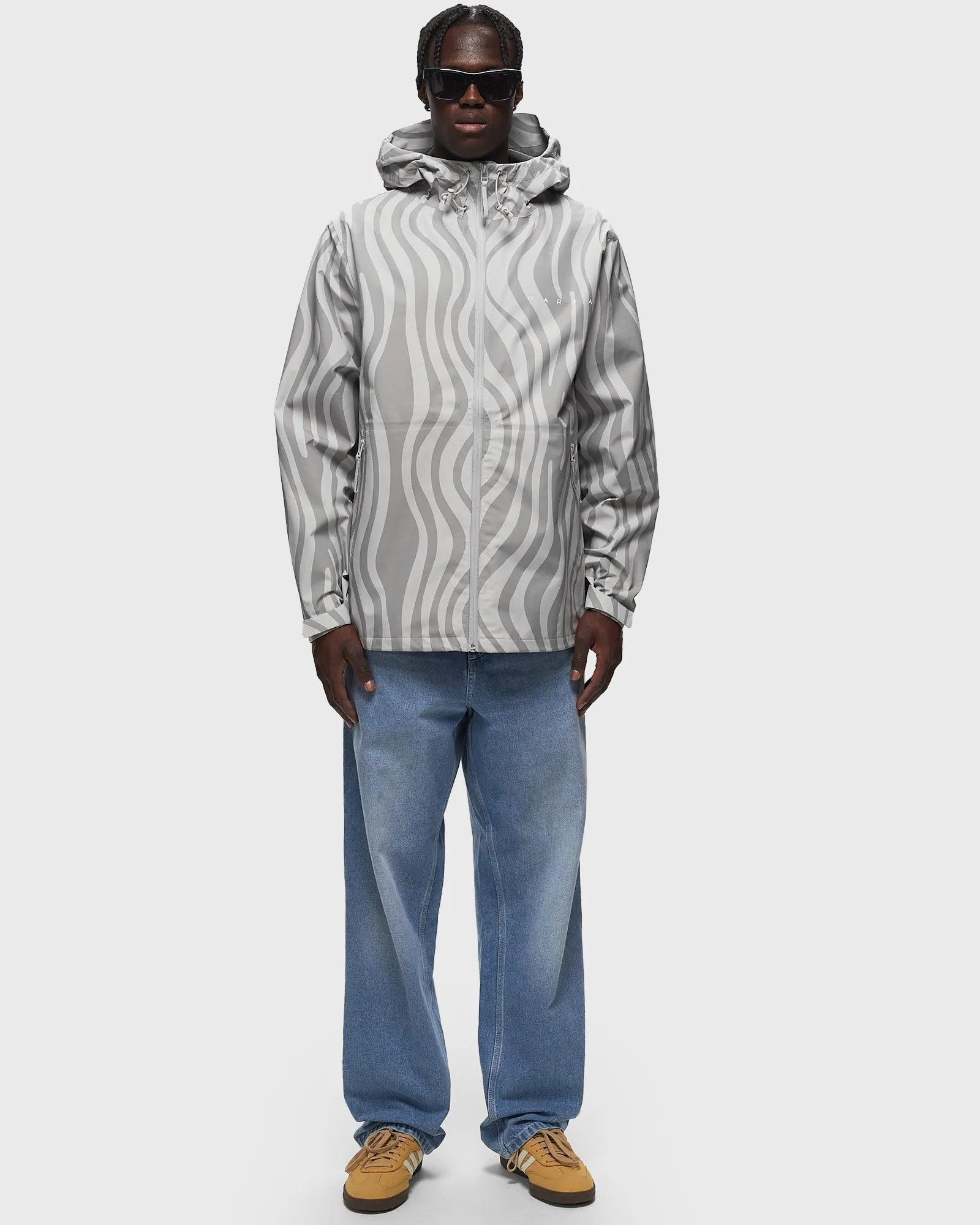 By Parra rain flow rain jacket