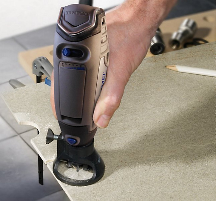 Kit de découpe de faïence Dremel 566