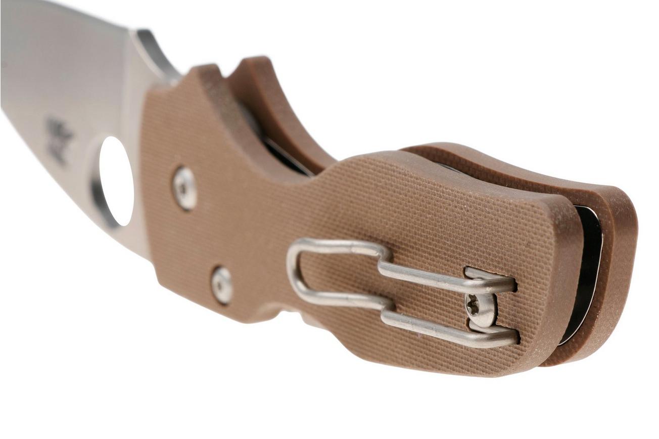 Spyderco Lil' Native CPM 15V Compression Lock C230GPBN15V Brown G10, Sprint Run zakmes