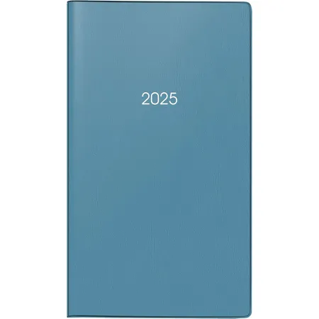 BRUNNEN Taschenkalender Mod. 753 '25 | A6, Kunststoff, petrol