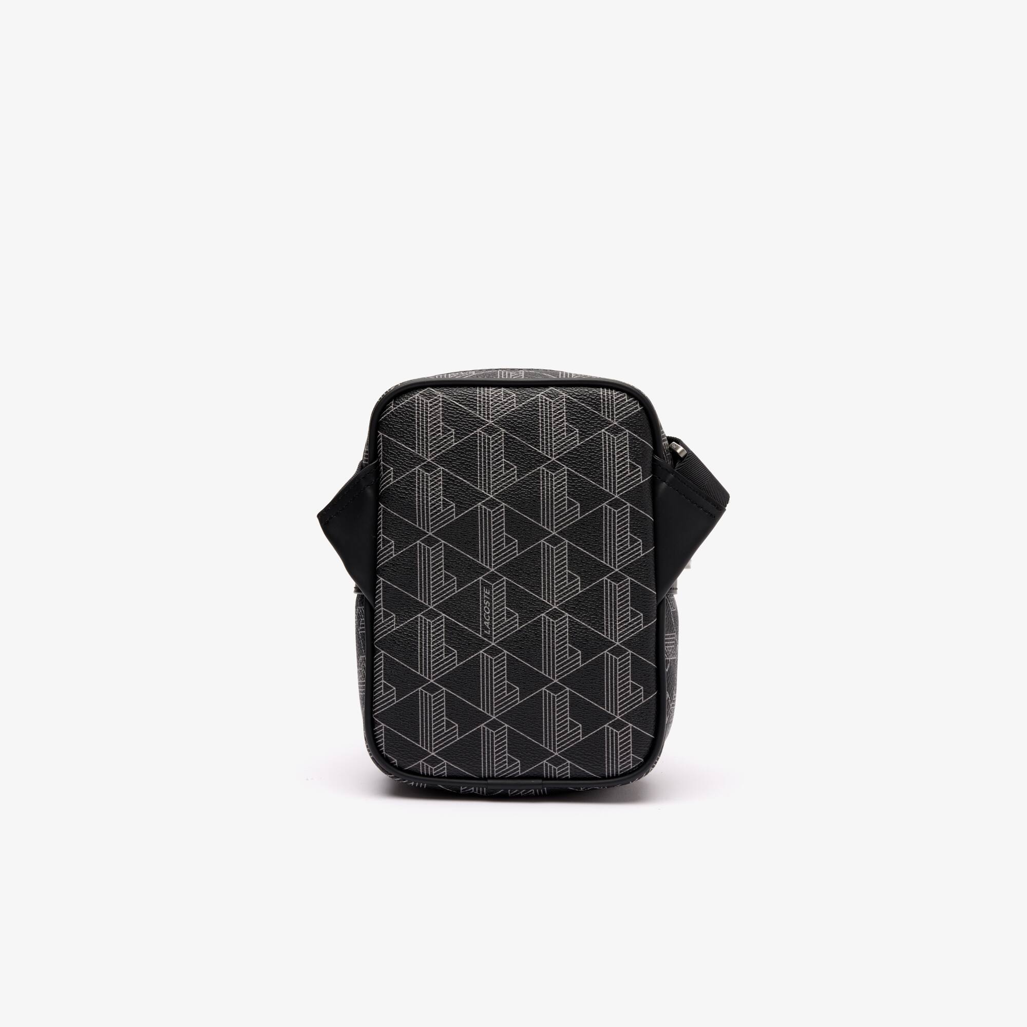 Petite sacoche The Blend avec monogramme Sacoches & Pochettes - Noir - Lacoste - Homme