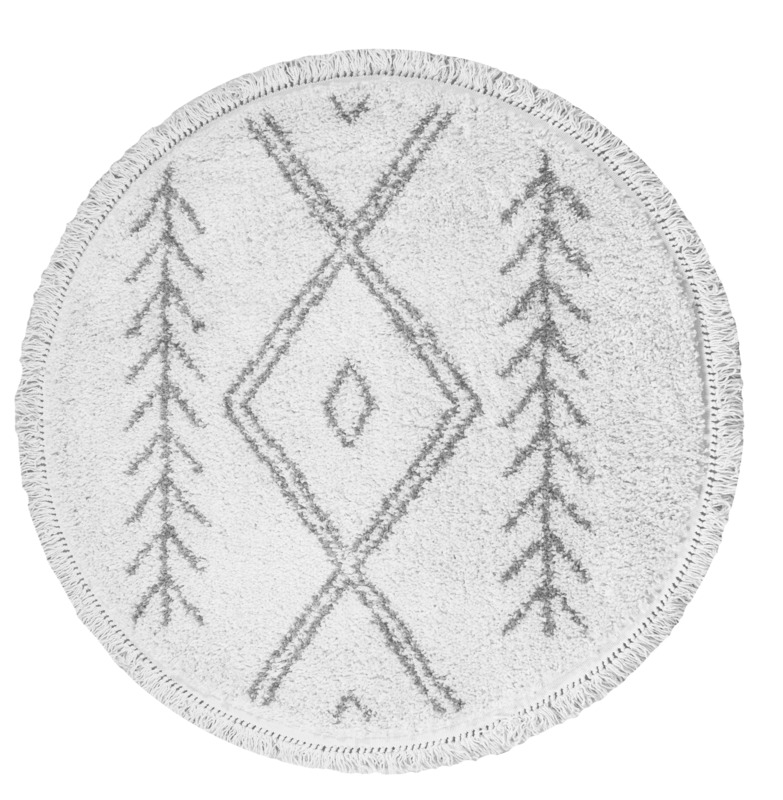 Vloerkleed Rabat Cream Rond ø80 cm