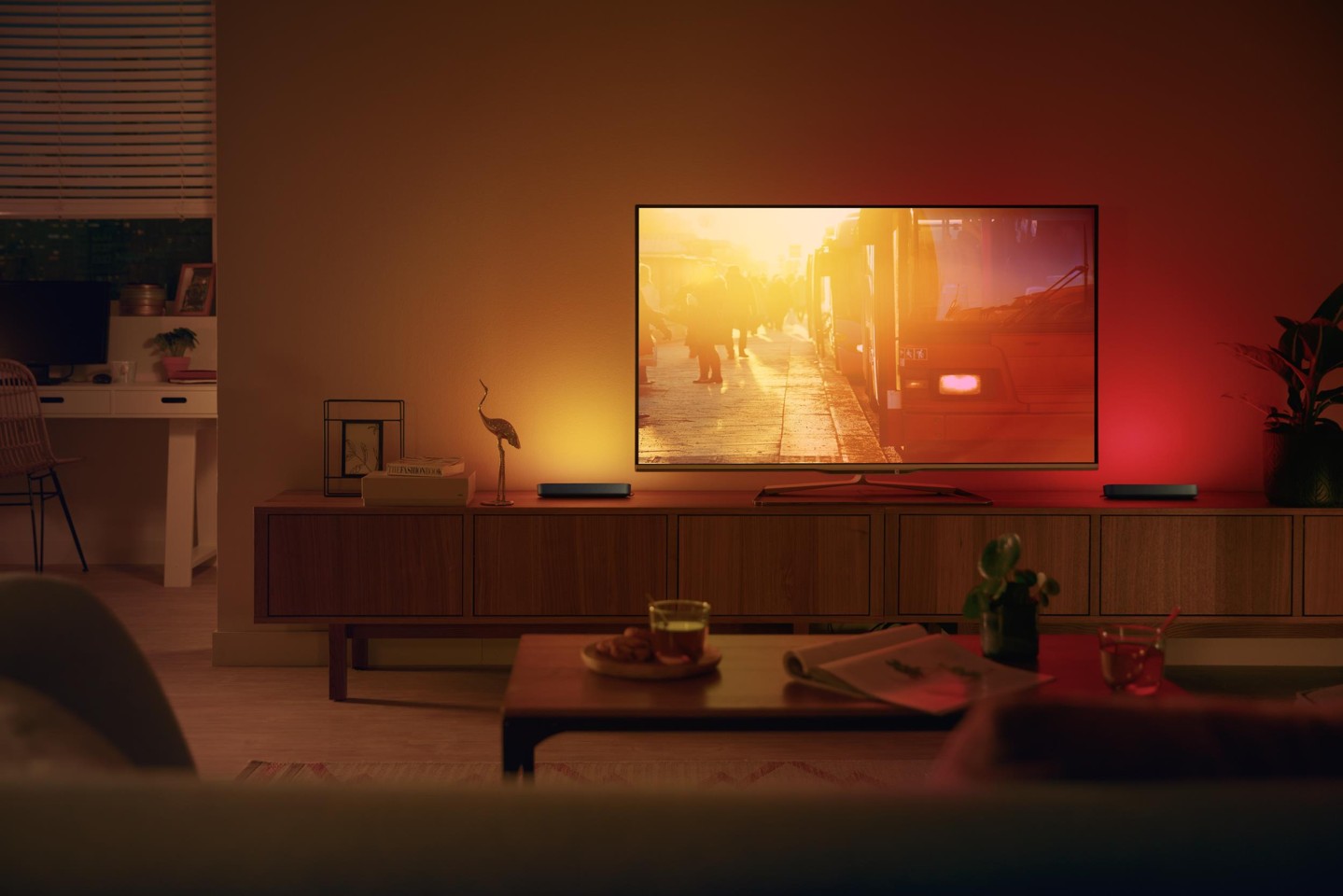 Philips Hue -Play-Lysskinne Udvidelsespakke Sort - White & Color Ambiance