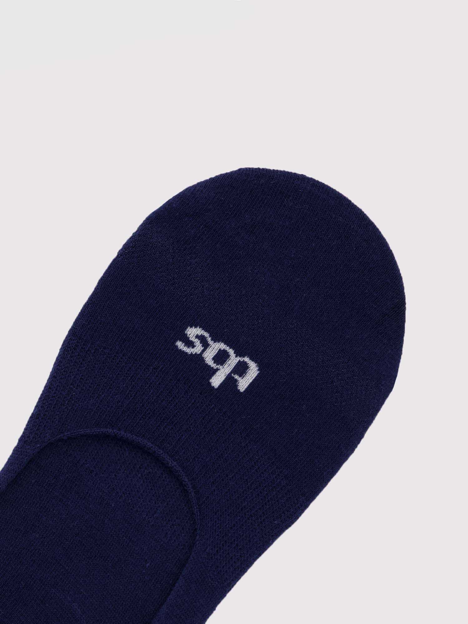 Chaussettes De Sport Invisibles Mixtes Marine