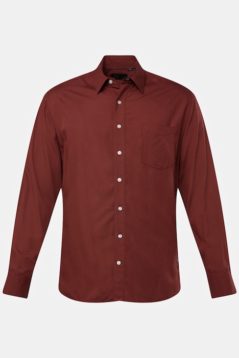 Viskose-Hemd, Langarm, Kentkragen, Modern Fit, bis 8 XL