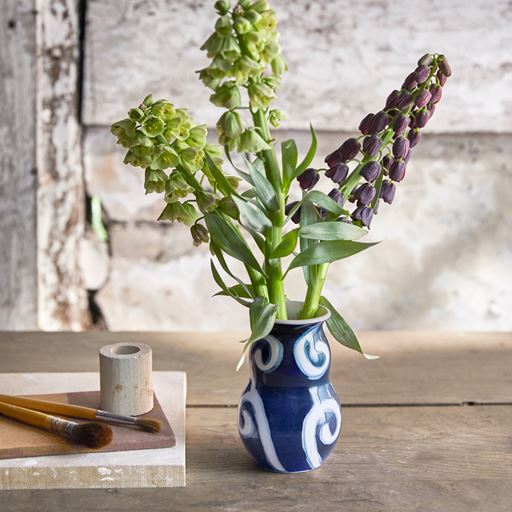 Kähler Tulle Vase, Blå