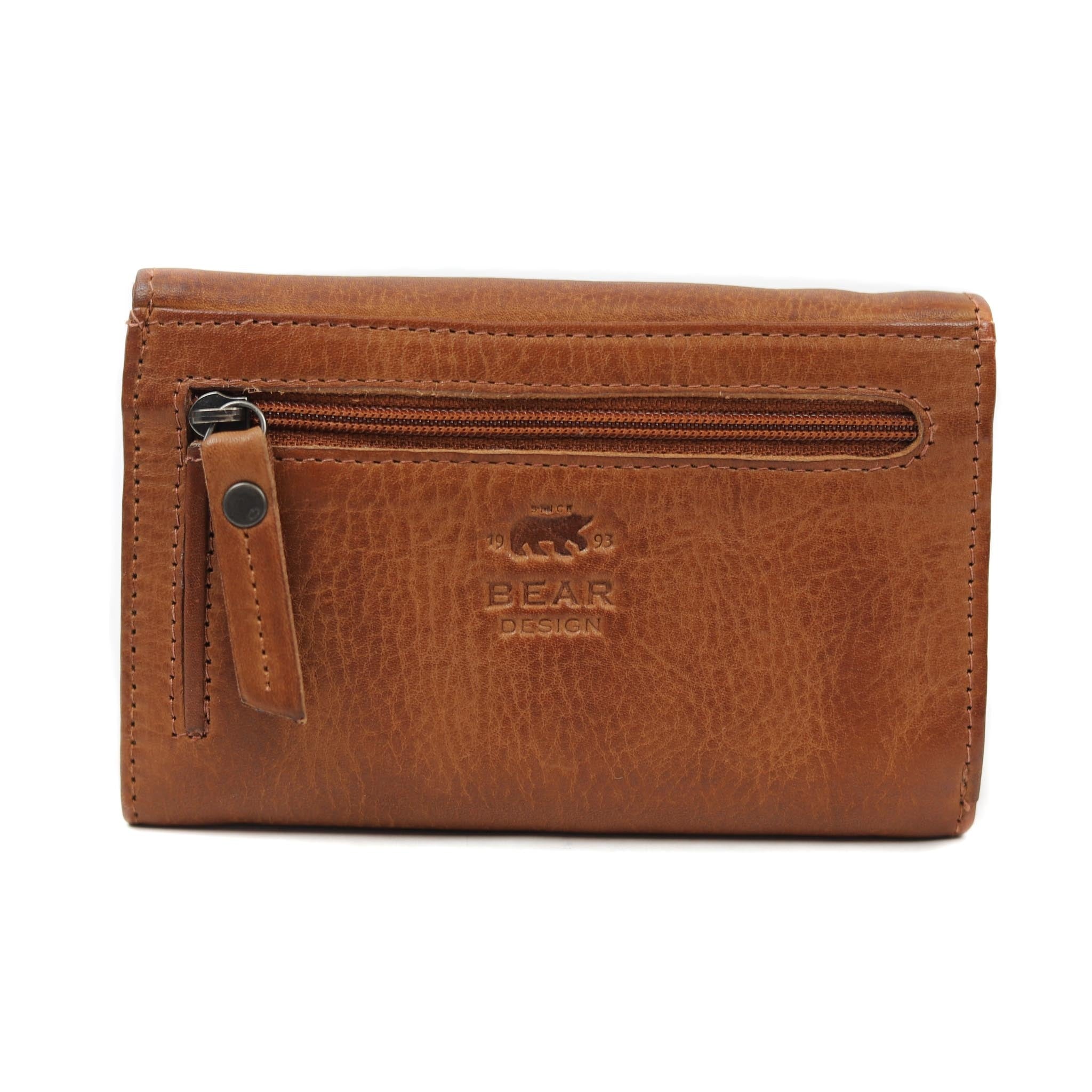 Overslag portemonnee 'Sweety' cognac - CP 5066 Cognac