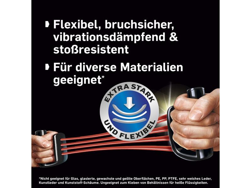 Pattex Sekundenkleber Ultra Gel Mini Trio 3 x 1 g, Transpar Reparaturkleber