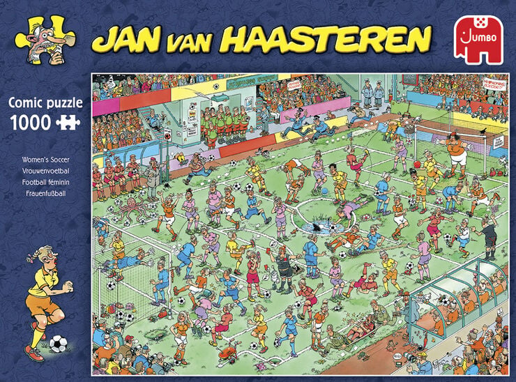 Jan Van Haasteren puslespil JvH Womens Soccer