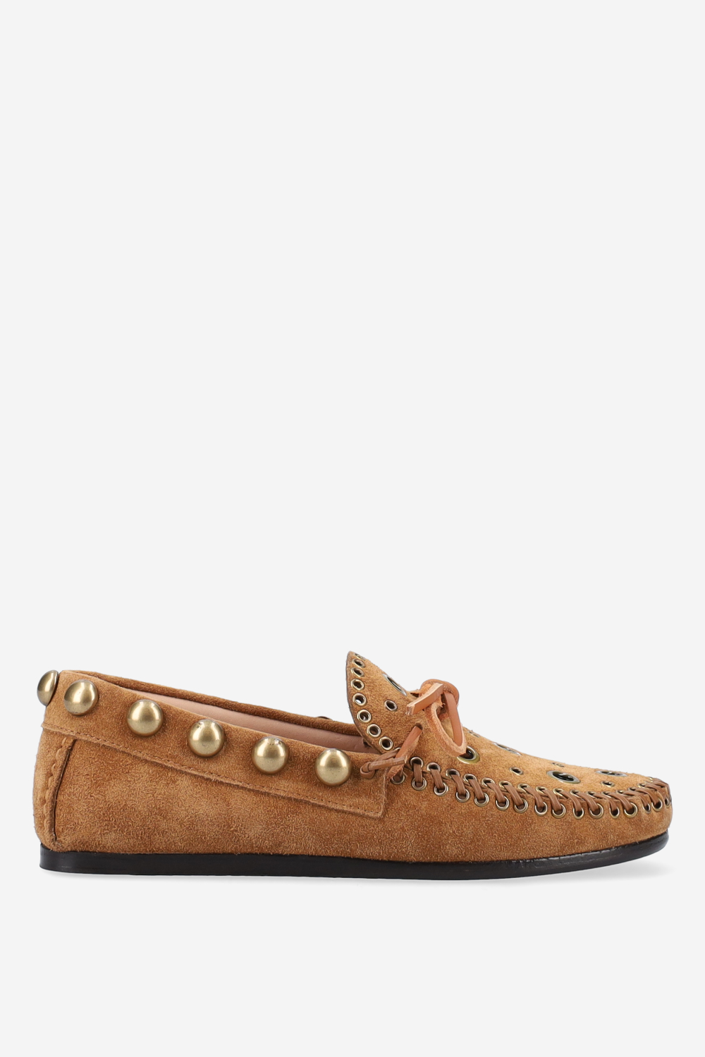 Fitza suede eyelets loafers