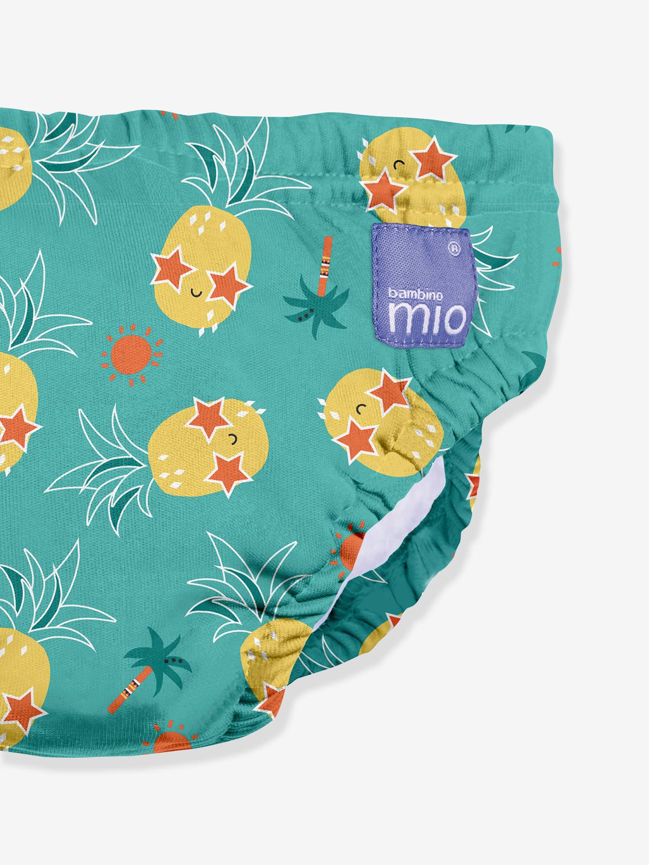 Fralda de natação lavável 1-2 anos (9-12 kg) BAMBINO MIO estampa azul claro