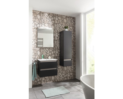 Midi kast Miami Vice antraciet 35 x 130,2 x 36 cm