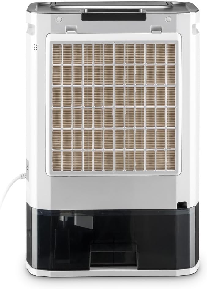 TROTEC Luftentfeuchter elektrisch TTR 57 E – Leistung 9 L/Tag – Fläche 20 m² / 50 m³ – Adsorptionsentfeuchter