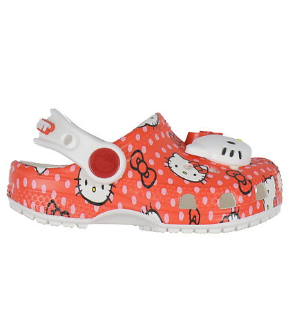 Crocs Sandaler - Hello Kitty Rød Classic Clog T - Multi