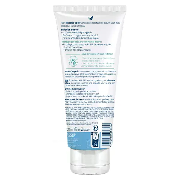 Biolane Expert - Protetor Solar - Loção Pós-Sol - Hidrata, Suaviza e Protege - 100ml